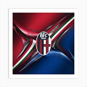 Bologna FC 1909 Logo Wall Art 19 Art Print