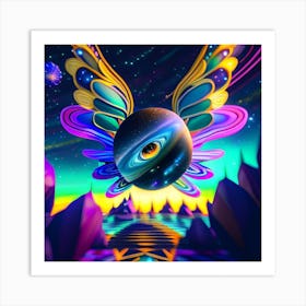 Psychedelic Art 23 Art Print