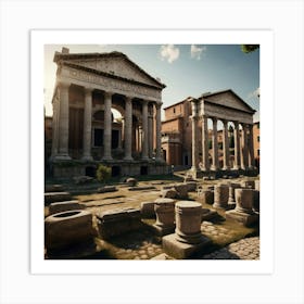 Rome Stock Videos & Royalty-Free Footage Art Print