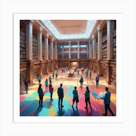 Library Of Congress 5 Art Print