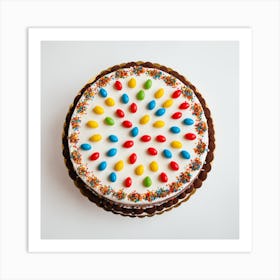 Cake With Sprinkles Art Print