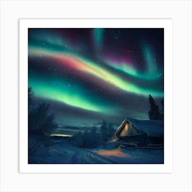 Aurora Borealis 2 Art Print