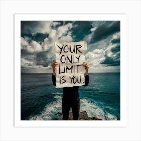 Your Only Limit Is You 1 Art Print