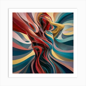 Abstract Painting 3 Art Print