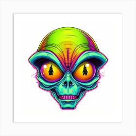 Alien Logo 2 1 Art Print