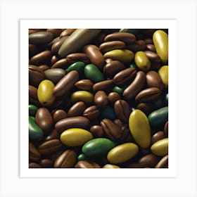 Coffee Beans 328 Art Print