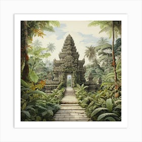 Angkor Temple 11 Art Print
