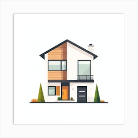 Modern House 9 Art Print