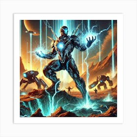 Warlord Atrion Sci Fi Art Print