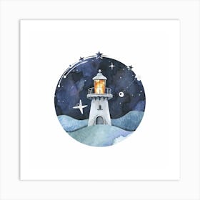 Lighthouse Art Print