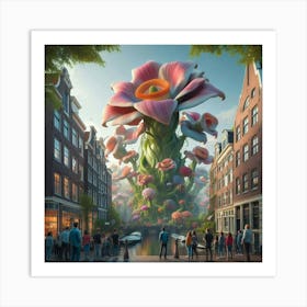 Flower Of Amsterdam Art Print