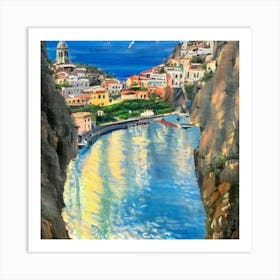 Amalfi Coast Art Print