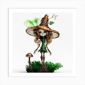 Little fairy doll 4 Art Print