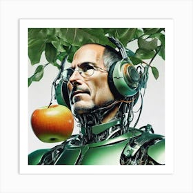 Apple Steve 9 Art Print