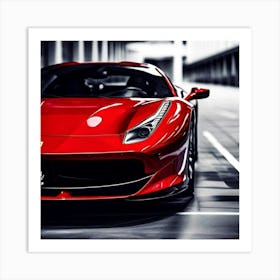 Ferrari 458 Italia Art Print