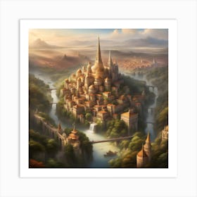 Old City Art Print