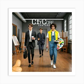 City core couture Art Print