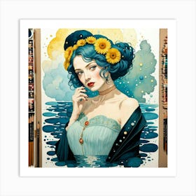 Mermaid 1 Art Print