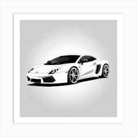 Lamborghini 3 Art Print