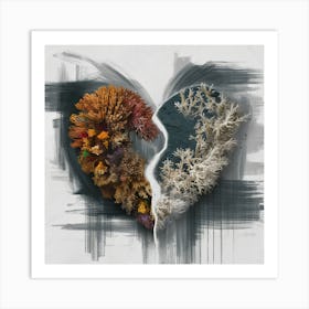 Heart Of Coral Art Print