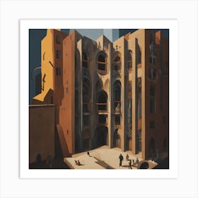 Wall Art Painting (algiers) Art Print