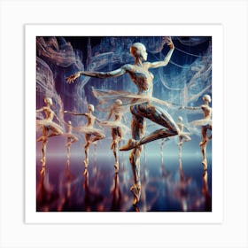 Dancers Of The Future Art Print