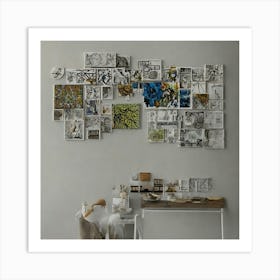 Collage Wall Art Print