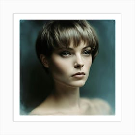 Portrait Of A Young Woman 8 Art Print