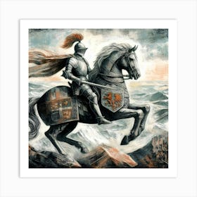 Creative Horse Beauty Illustration Nr 76 Art Print