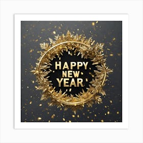 Happy New Year 68 Art Print