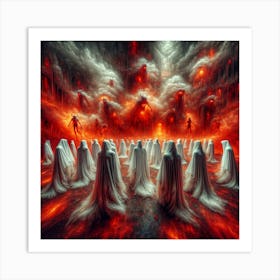 Entering Hell Art Print