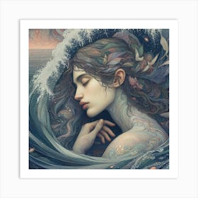 Mermaid 13 Art Print