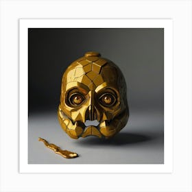 Star Wars Mask Art Print