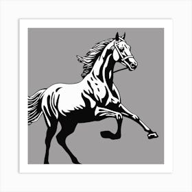 Horse Galloping 8 Art Print