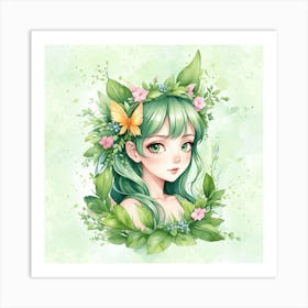 Fairy Girl Art Print