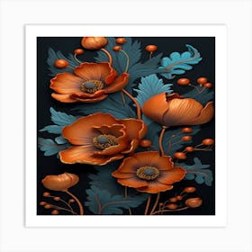 Poppies Art Print