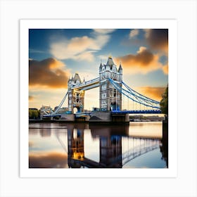 Tower Bridge in London 1 Art Print