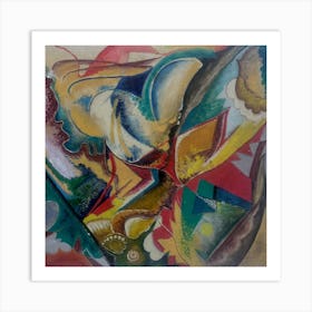 Wall Art, Kandinsky Inspired Abstract Art Print