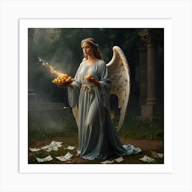 Angel Of Money Art Print