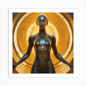 Alien Woman 1 Art Print