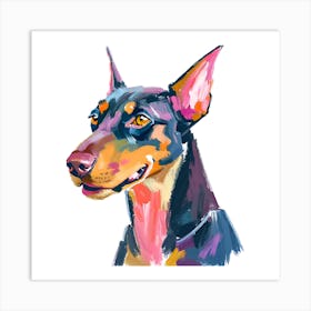 Doberman Pinscher 02 Art Print