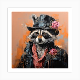 Raccoon 5 Art Print