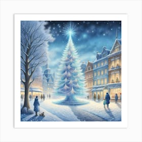 Christmas Tree 7 Art Print