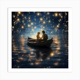 Moon River Art Print