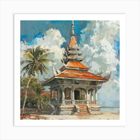 Thai Pavilion Art Print