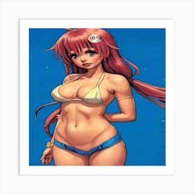 Sexy Anime Girl-Drucke 07.12.2024--b33 Art Print