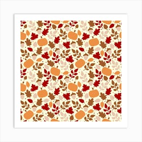 Autumn Leaves Art Print