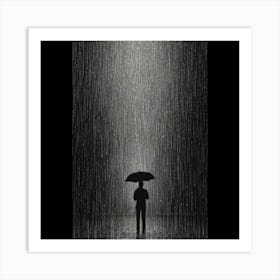 Rain In The Rain Art Print