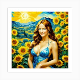 Sunflowersyuhgy Art Print