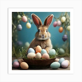 Easter Bunny Art Print